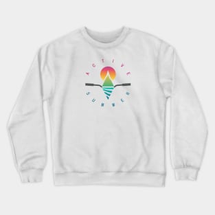 Active Summer Crewneck Sweatshirt